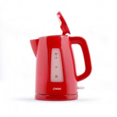 Bouilloire électrique LIVOO - 2200 Watt - Sans Fil - Rouge (DOD184R) Bouilloire électrique LIVOO - 2200 Watt - Sans Fil - Rouge (DOD184R)